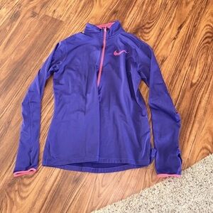 Nike Women's Purple and Pink Jacket